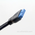 Cabezal femenino USB3.0 al cable de la placa base de 20 pines cable